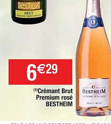 Crémant Brut Premium Rosé Bestheim
