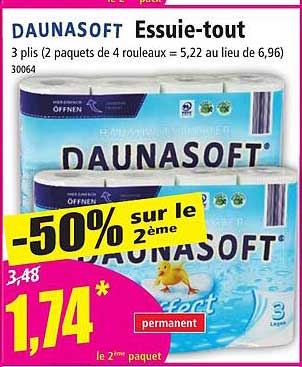 essuie-tout daunasoft