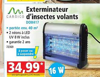 exterminateur d'insectes volants gardigo