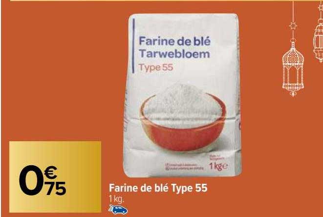 farine de blé type 55