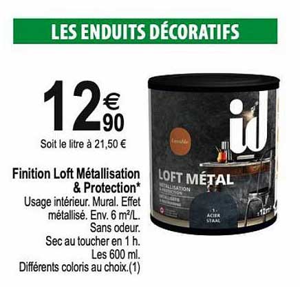 finition loft métallisation & protection