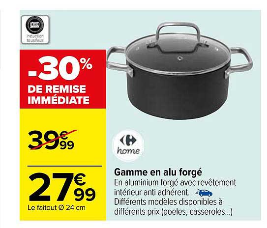 gamme en alu forgé carrefour home