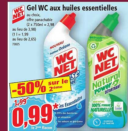 gel wc aux huiles essentielles wc net