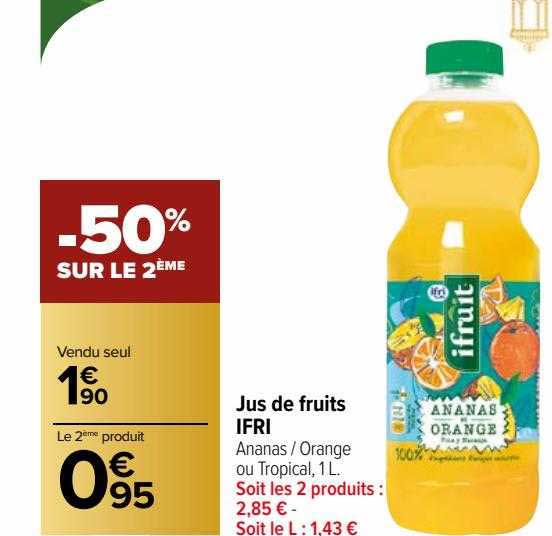 Jus De Fruits Ifri