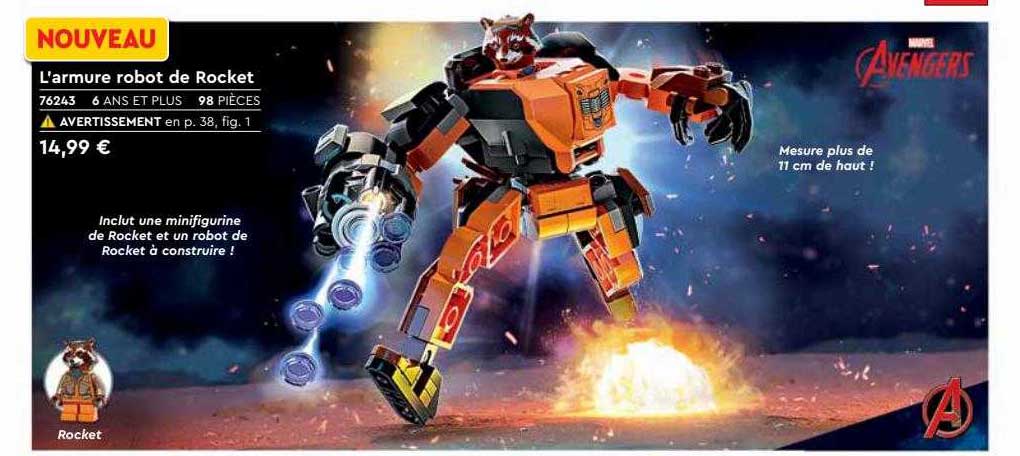 l'armure robot de rocket