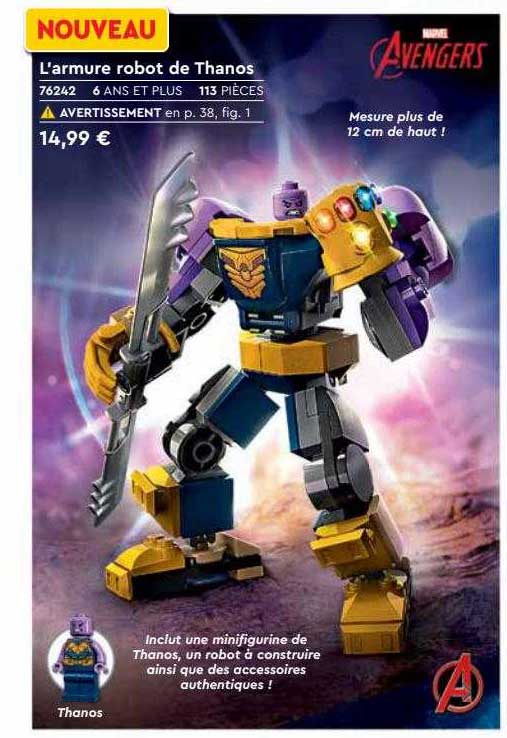 l'armure robot de thanos