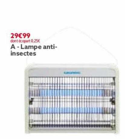 lampe anti-insectes