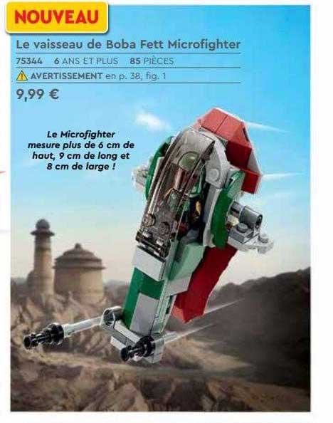 le vaisseau de boba fett microfighter
