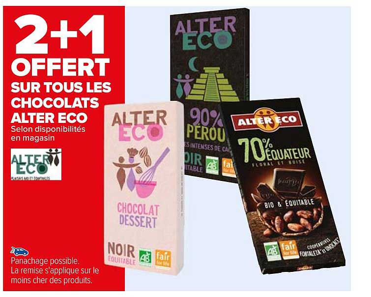 les chocolats alter eco