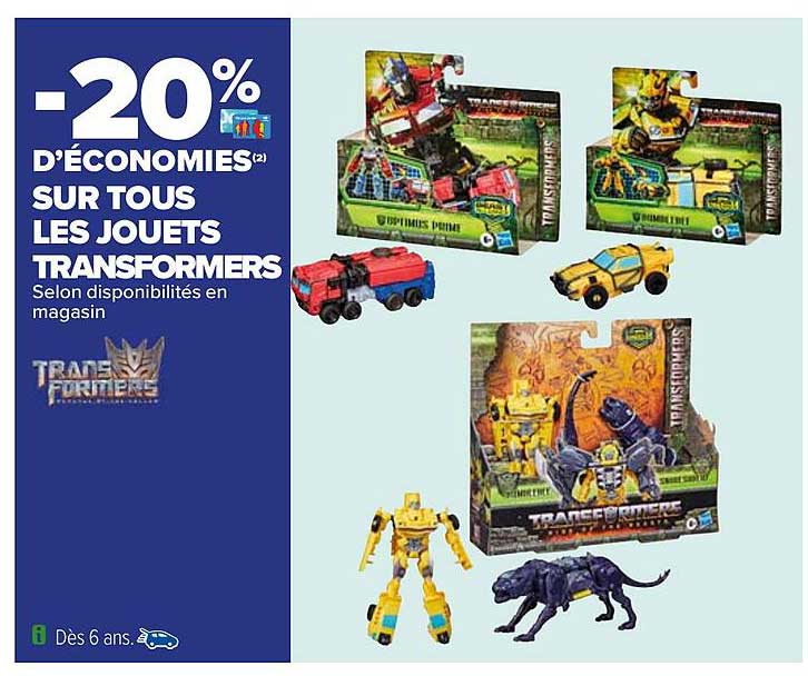 Les Jouets Transformers
