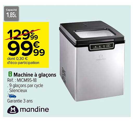 Machine à Glaçons Mandine