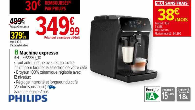 Machine Expresso Philips