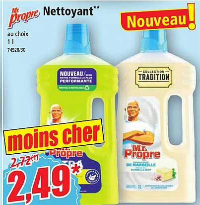 nettoyant mr propre