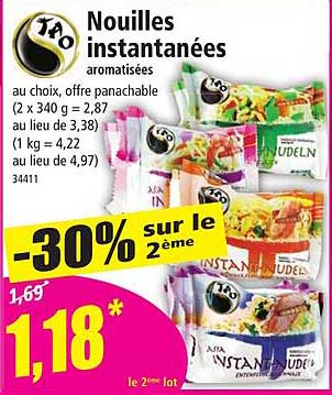 nouilles instantanées tro
