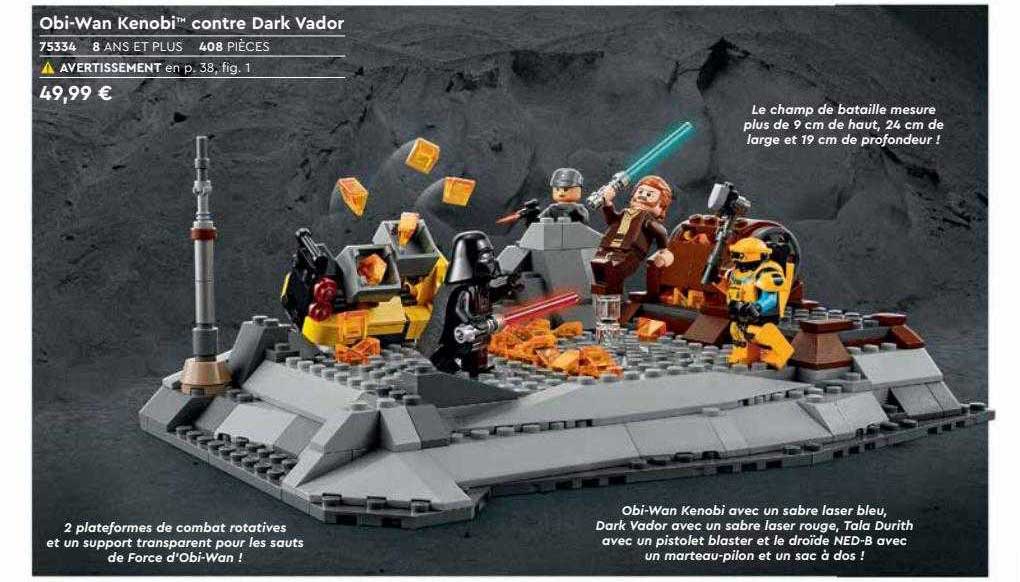 obi-wan kenobi contre dark vador