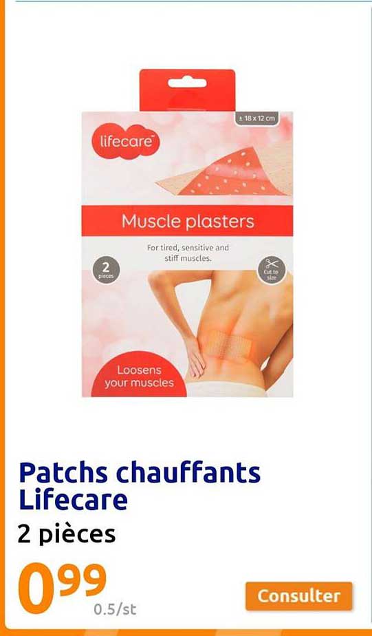 patchs chauffants lifecare
