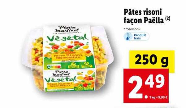 pâtes risoni façon paëlla