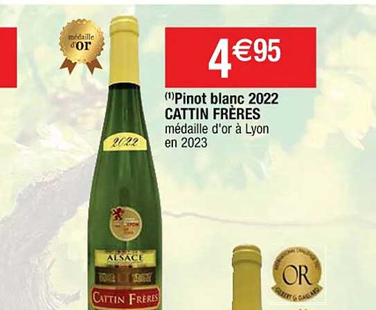 pinot blanc 2022 cattin frères