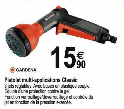 Pistolet Multi-applications Classic Gardena