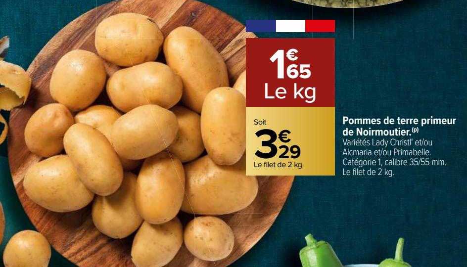Pommes De Terre Primeur De Noirmoutier