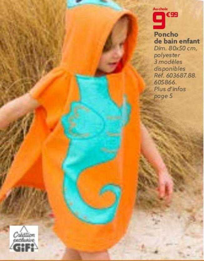Poncho De Bain Enfant