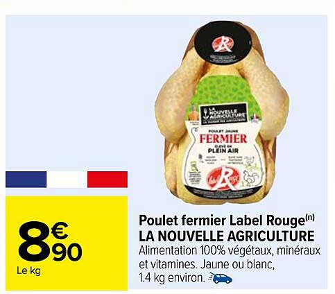 poulet fermier label rouge la nouvelle agriculture