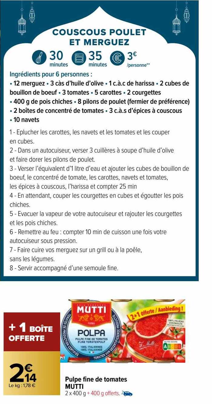 Pulpe Fine De Tomates Mutti