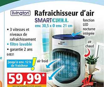 rafraîchisseur d'air livington