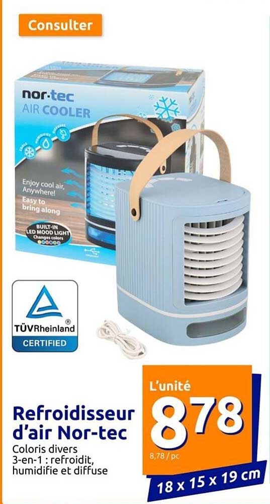 refroidisseur d'air nor-tec