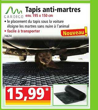 tapis anti-martres gardigo