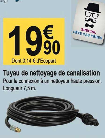 tuyau de nettoyage de canalisation