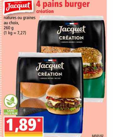 4 Pains Burger Jacquet