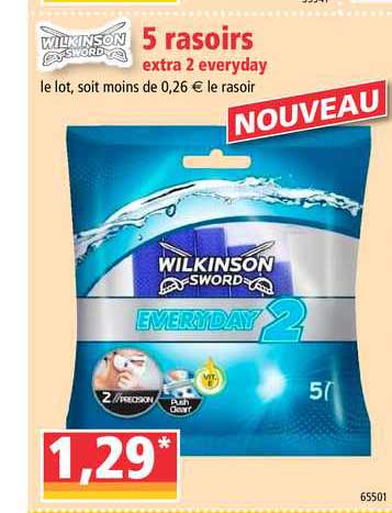 5 rasoirs wilkinson sword