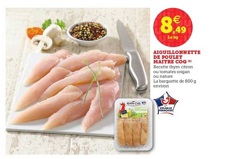 Aiguillonnette De Poulet Maitre Coq