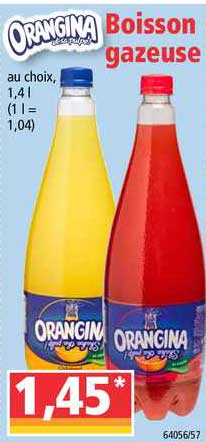 Boisson Gazeuse Orangina