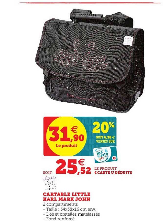 cartable little karl mark john