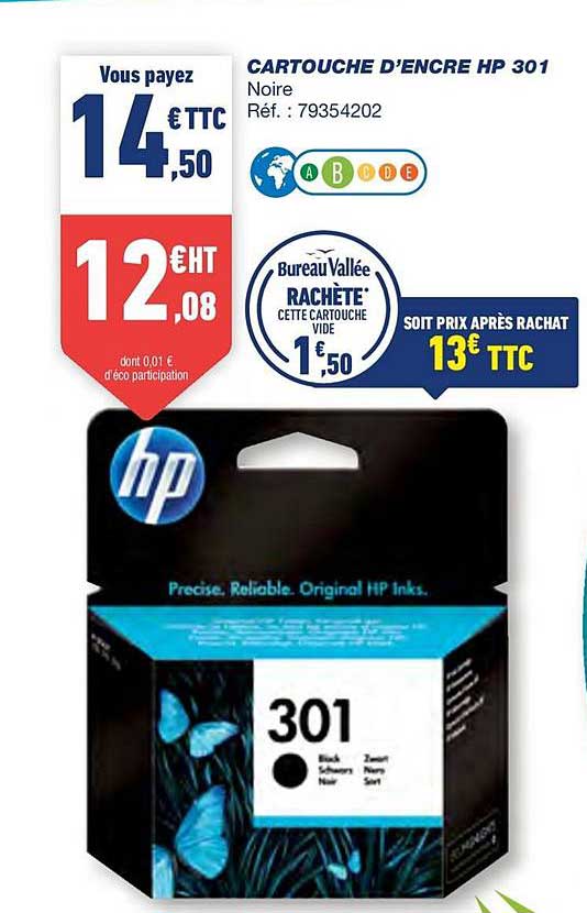 cartouche d'encre hp 301