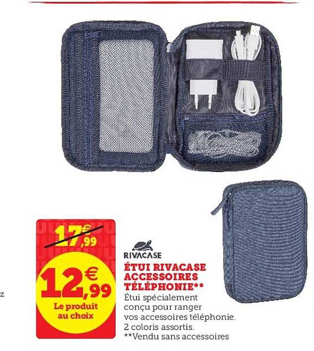 étui rivacase accessoires téléphonie