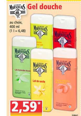 Gel Douche Le Petit Marseillais