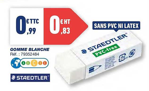 Gomme Blanche Staedtler