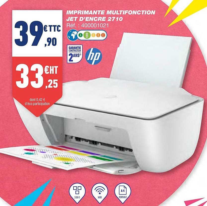 imprimante multifonction jet d'encre 2710 hp
