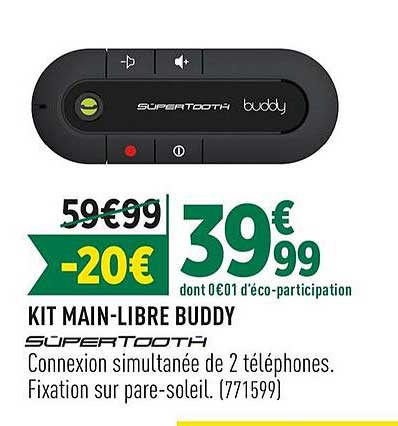 kit main libre buddy supertooth