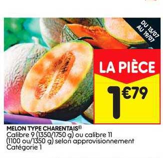 melon type charentais