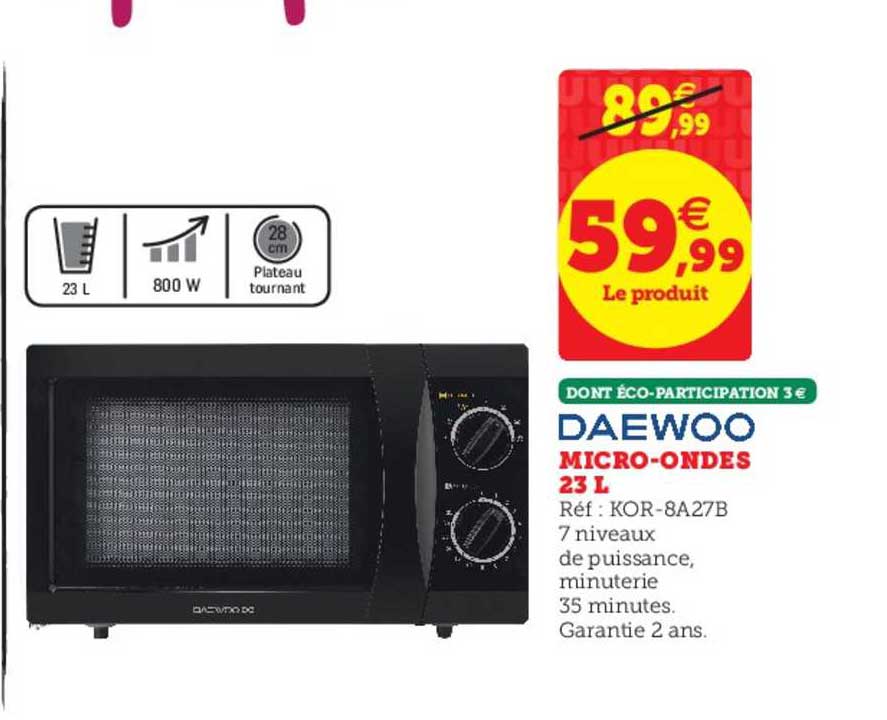 micro onde 23 l daewoo