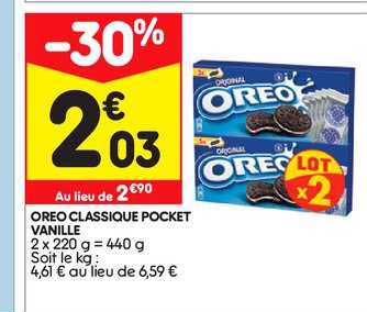 Oreo Classique Pocket Vanille
