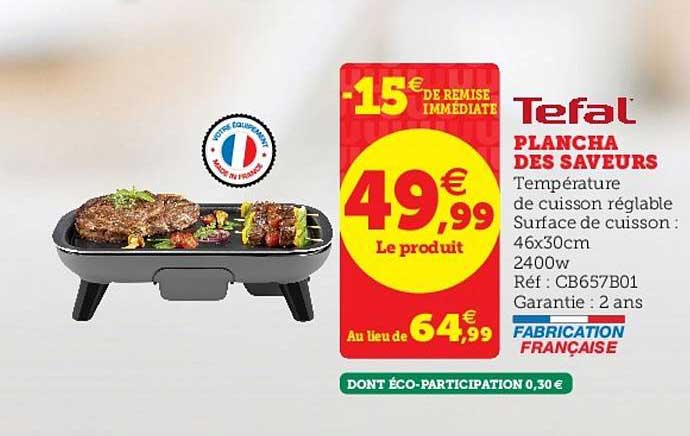 Plancha Des Saveurs Tefal