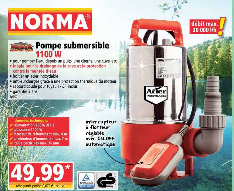 pompe submersible mauk