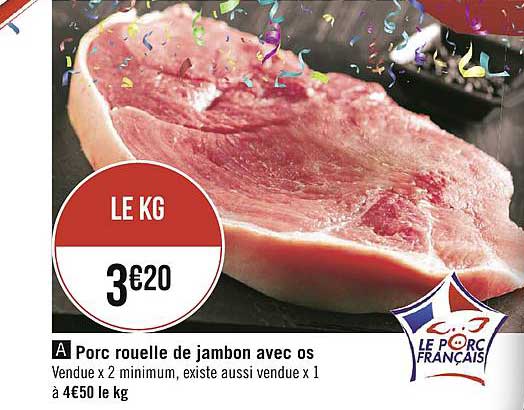 Porc Rouelle De Jambon Avec Os