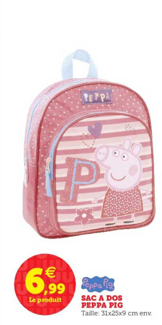 sac à dos peppa pig