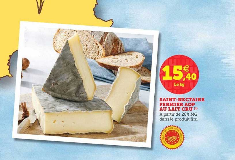 saint nectaire fermier aop au lait cru